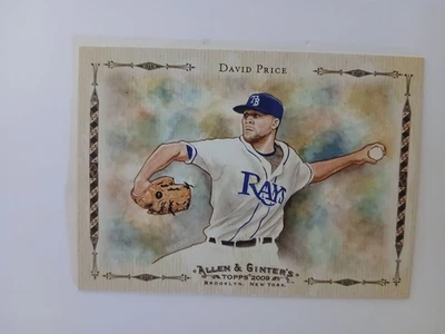 David Price 2009 Topps Allen And Ginter Baseball Highlights #AGHS21 - Image 1 of 2