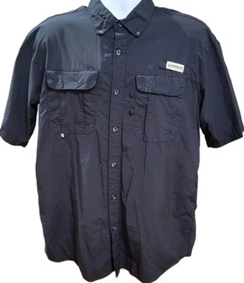 Magellan Outdoor Laguna Madre Shirt Mens Medium Fishing Vented Pockets Relaxed - Image 1 of 4