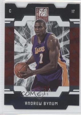 2009-10 Donruss Elite Red Status Die-Cut /83 Andrew Bynum #51 - Image 1 of 2