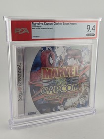 GRADED 9.4 Marvel vs. Capcom: Clash of Super Heroes (Sega Dreamcast, 1999) 
