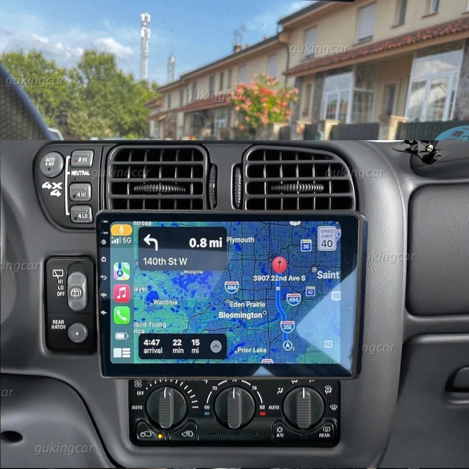 For Chevrolet S10 2000-2004 Carplay Android14 Car Stereo Radio GPS NAVI 4+64G Foto 1 de 4