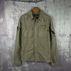 Vintage Alpha Industries Men’s Jacket Military Style Rare 90s Long Sleeve - Picture 1 of 12