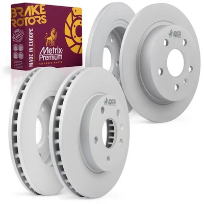 Front & Rear Brake Rotor Kit for Buick LaCrosse Regal Chevrolet Malibu 4 PCS - Image 1 of 4