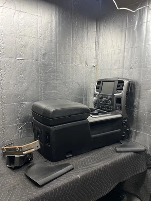 Consola central Ram Limited 13-18 madera cuero 1500 2500 3500 intercambio completo Foto 1 de 4