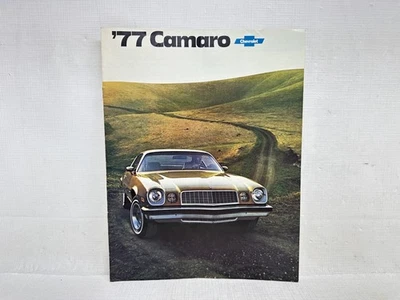 Chevrolet Camaro 1977 folleto de ventas original Foto 1 de 4