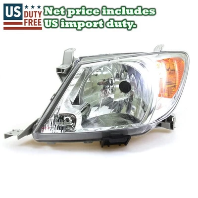 Faro delantero izquierdo Toyota Hilux Vigo KUN MK6 SR5 2004-2008 ajuste Foto 1 de 4