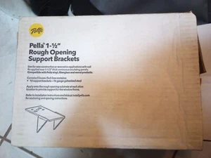 Grobe Öffnung Stützwinkel Pella (5 Packungen mit je 10 Halterungen) - Bild 1 von 3