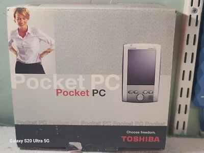 Toshiba Pocket PC PDA e570 PA3141U-1P05 Wireless WiFi Microsoft Windows Powered - Image 1 of 4
