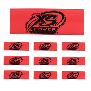 4 Gauge 3:1 Heat Shrink with XS Power Logo 10 Pack Red - Picture 1 of 1