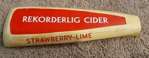 RARE REKORDERLIG CIDER BEER TAP HANDLE, IN NEW CONDITION (USED) 9 in Wooden - Picture 1 of 7