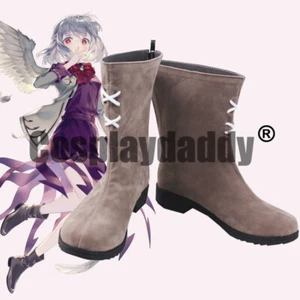 Touhou Project Lunarian Divine Spirit Sagume Kishin Cosplay Shoes Boots S008 - Picture 1 of 5
