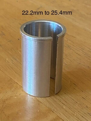 Велосипедный подседельный штырь 40 мм преобразует велосипеды 22,2 мм в 25,4 мм - Изображение 1 из 2