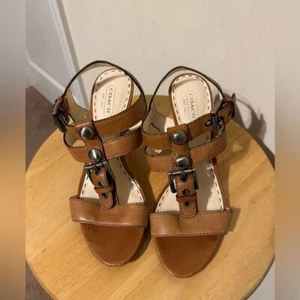 Coach Robin Strappy Sandals - Size 6.5B - Picture 1 of 7