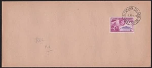 PITCAIRN 1940 GVI 1½d on FDC addressed to H E Maude on Pitcairn..........a4370B - Picture 1 of 1