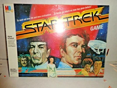 Star Trek 1979 Milton Bradley board game 100% comp. clean box mego star trek - Image 1 of 4