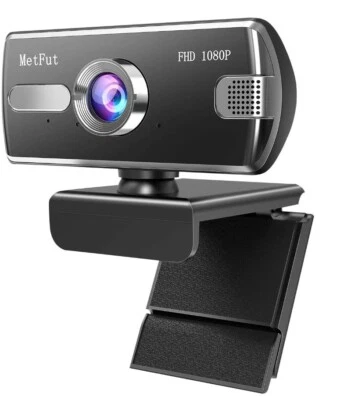 NIB MetFut Desktop  with Microphone, Auto Focus Web Camera 1080P HD - Image 1 of 3