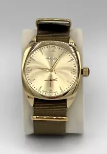 Reloj Minster 1949 tono dorado con correa tono dorado necesita batería - Imagen 1 de 3