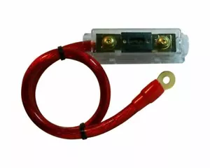 250 Amp ANL Fuse Holder Fuseholder Inline Block Battery Install Kit 0 GAUGE 1 FT - Picture 1 of 1