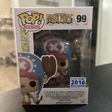 Funko Pop One Piece Flocked Tony Tony Chopper #99 2016 Funimation Exclusive READ