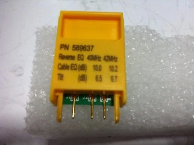 Ecualizador Scientific Atlanta 589637 (GM-10DB/40MHZ), REVERSO Foto 1 de 4