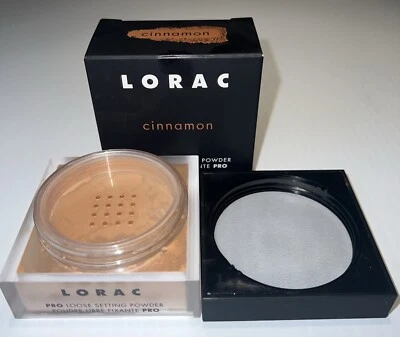 LORAC PRO Loose Flawless Setting Finishing Powder NEW WITH BOX  (Cinnamon) - Image 1 of 3