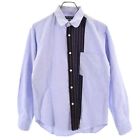 Comme Des Garcons Homme 2006 Made In Japan Striped Line Shirt S Navy Men's Used