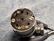 POWER CABLE CONNECTOR for GERMAN WEHRMACHT PANZER & TORN FIELD RADIOS