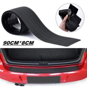 Car Anti-Scratch Rear Guard Bumper Trunk Protector Cover Pad Accessories Trim - Picture 1 of 9