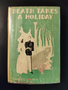 Death Takes a Holiday by Walter Ferris 1930 HCDJ First Edition with scarce DJ - Picture 1 of 8