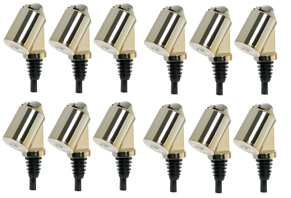 BOTTLE MASTER 3000 5 cl gold - 12 Stück Portionierer Ausgießer Dosierer Schnaps