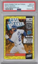 SEIYA SUZUKI 2022 PANINI NATIONAL CASE BREAKER ROOKIE RC #79/99 PSA 10 **POP 3**