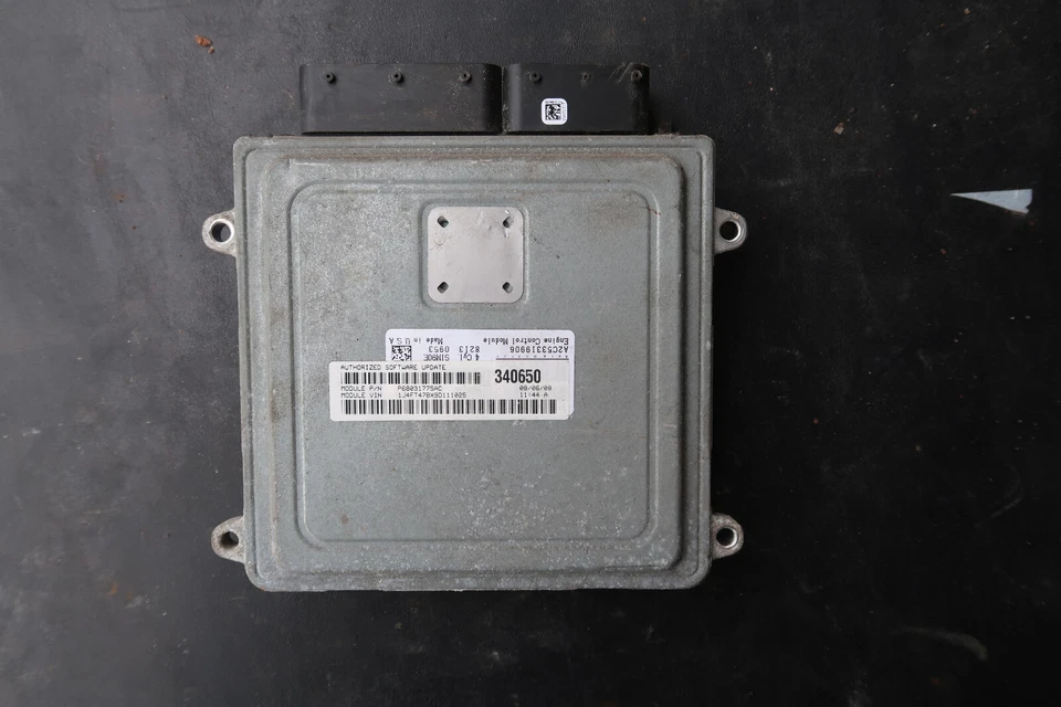 2009 JEEP COMPASS PATRIOT ECM ENGINE COMPUTER (A76) 68031775ac - Image 1 of 1