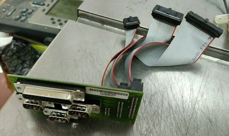 IBM 93H5834 Serial Port Board RS232 IEEE 1284 for RS/6000 with Cables - Image 1 of 1