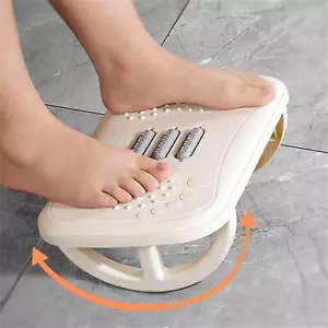 Rocking Footrest for Under Desk Ergonomic Desk Leg Rest Rocker Balance Board Com - Picture 1 of 27