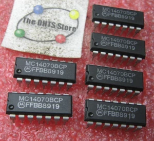 MC14070BCP Motorola CMOS Quad EX-OR Gate IC 4070 - NOS Stck 6 - Bild 1 von 1