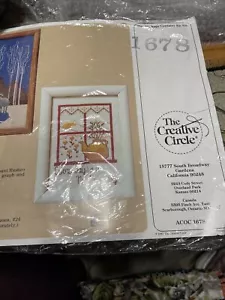 The Creative Circle New Beginning Counted Cross Stitch Embroidery Kit 1678 - Picture 1 of 4