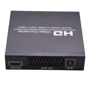 Convertidor de video SCART a HDMI + HDMI RGB HD Descarga de audio a hdmi + Digital 1080P - Imagen 1 de 14