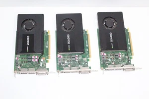 HP NVIDIA Quadro, 1 X K2000 and 2 X K2200 2GB GDDR5 PCIe x16 FH - Picture 1 of 7