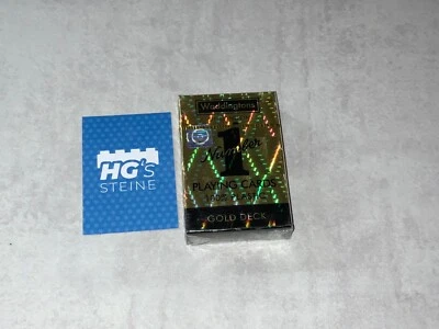 Waddingtons Playing Cards Gold Deck Number 1 One Pokerkarten Neu OVP - Bild 1 von 2