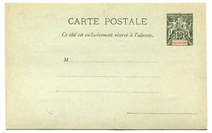 France (Reunion) 1900 10c postal stationery Money Order GAP.7 unused (cat. €80) - Picture 1 of 2