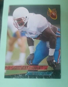 1993 Ultra Football Card #168 Wilber Marshall - Houston Oilers  - Picture 1 of 2