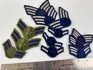 Bag of 12 Vintage Military Patches - Air Force Wings - Picture 1 of 9