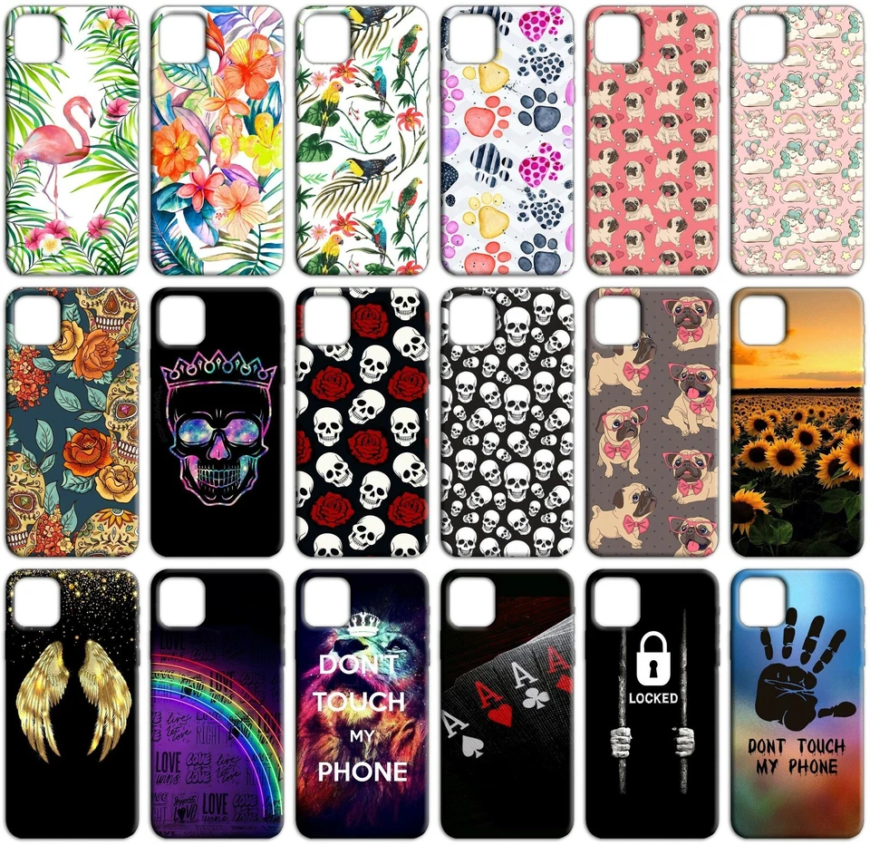 Custodia Cover per Realme C30 in TPU silicone morbido disegno M15 - Immagine 1 di 2