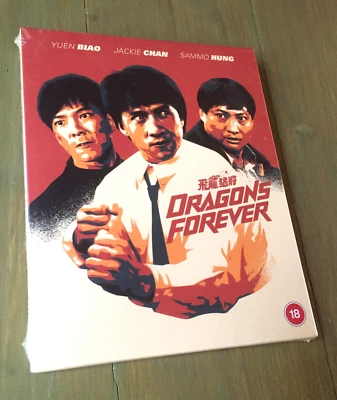 Dragons Forever Blu Ray Steelbook Jackie Chan 88 Films UK Ltd Ed Slipcase NEW - Image 1 of 4