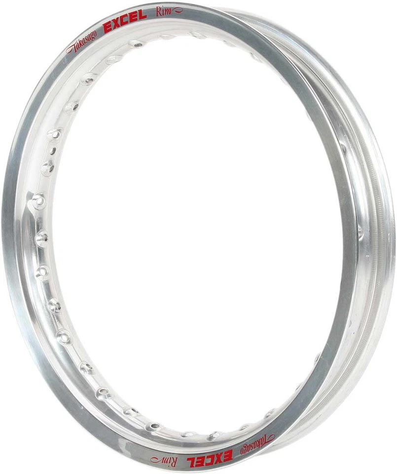 Excel Takasago Rear Rim-Honda-CR 125-89-07-Silver - Image 1 of 1