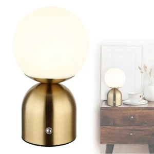 LUXUS NACHTTISCHLAMPE TOUCH DIMMER KABELLOS TISCHLAMPE LED MIT AKKU 134957545 - Bild 1 von 9