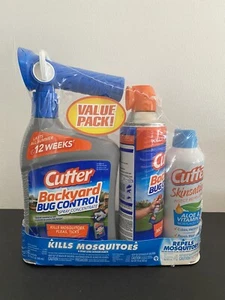 Cutter Backyard Mosquito and Bug Control 3-Count Insect Killer VALUE PACK! - Picture 1 of 4