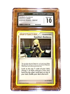 Cynthia's Guidance Uncommon #136 - CGC GEM MINT 10 - Supreme Victors - Pokemon - Picture 1 of 3