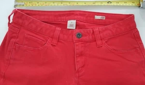 Pantalones Vaqueros Vaquera Estilo Niñas Mujeres Rojo ARIZONA Talla 9-30 L Súper Ajustados - Imagen 1 de 8