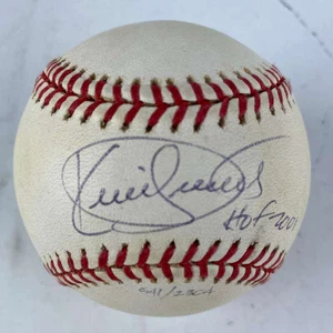 Kirby Puckett Signed Auto OAL Baseball HOF 2001 541/2304 Beckett BAS - Picture 1 of 2